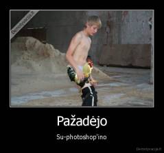 Pažadėjo - Su-photoshop'ino