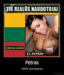 Petras - 100% nemokamas