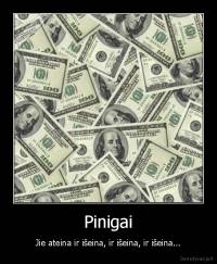 Pinigai - Jie ateina ir išeina, ir išeina, ir išeina...