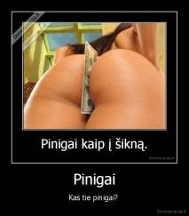 Pinigai - Kas tie pinigai? 