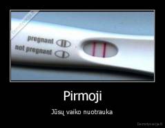 Pirmoji - Jūsų vaiko nuotrauka