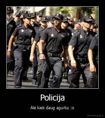 Policija - Ale kiek daug agurku :o