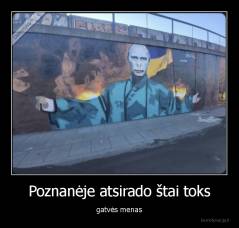 Poznanėje atsirado štai toks - gatvės menas