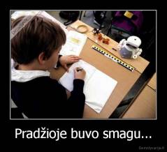 Pradžioje buvo smagu... - 