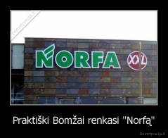 Praktiški Bomžai renkasi "Norfą" - 