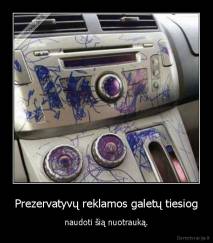 Prezervatyvų reklamos galetų tiesiog - naudoti šią nuotrauką.