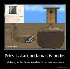 Pries issisukinedamas is bedos - Isitikink, ar tai taves neiklampins i nemalonesne