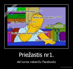 Priežastis nr1. - dėl kurios nekenčiu Facebooko