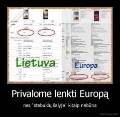 Privalome lenkti Europą - nes "stebuklų šalyje" kitaip nebūna