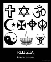 RELIGIJA - Neišgėręs nesuprasi