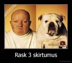 Rask 3 skirtumus - 