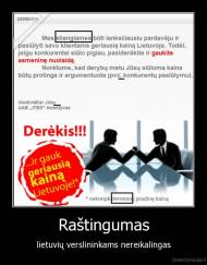 Raštingumas - lietuvių verslininkams nereikalingas