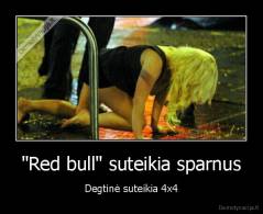"Red bull" suteikia sparnus - Degtinė suteikia 4x4