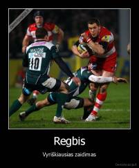 Regbis - Vyriškiausias zaidimas