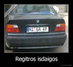 Regitros isdaigos - 