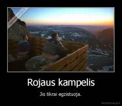 Rojaus kampelis - Jis tikrai egzistuoja.