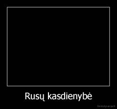 Rusų kasdienybė - 