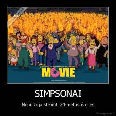 SIMPSONAI - Nenustoja stebinti 24-metus iš eilės