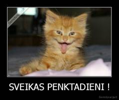 SVEIKAS PENKTADIENI ! - 