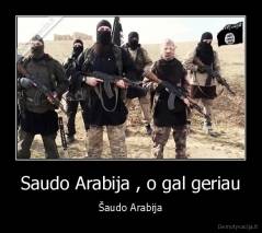Saudo Arabija , o gal geriau - Šaudo Arabija