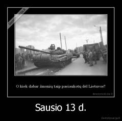 Sausio 13 d. - 