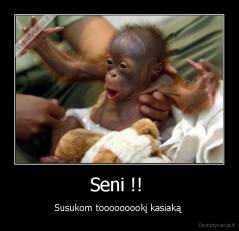 Seni !!  - Susukom tooooooookį kasiaką 