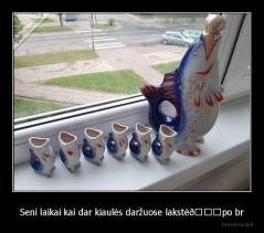 Seni laikai kai dar kiaulės daržuose lakstė - 
