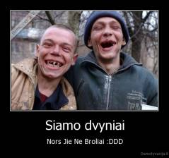 Siamo dvyniai - Nors Jie Ne Broliai :DDD