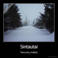 Sintautai - Fainuolių kraštas