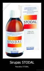 Sirupas STODAL - Pasveiksi STOBAL