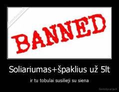 Soliariumas+špaklius už 5lt - ir tu tobulai susilieji su siena