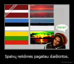 Spalvų reikšmės pagaliau išaiškintos. - 