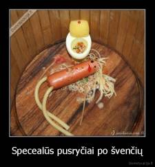 Specealūs pusryčiai po švenčių - 