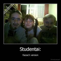 Studentai: - Kazach version