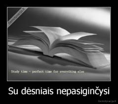 Su dėsniais nepasiginčysi - 