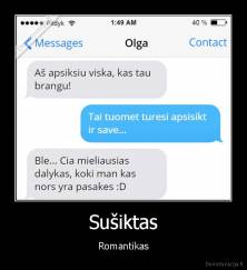 Sušiktas - Romantikas