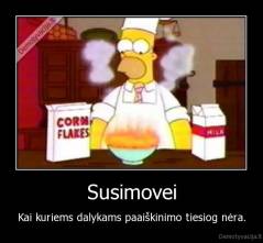 Susimovei - Kai kuriems dalykams paaiškinimo tiesiog nėra.