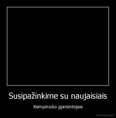 Susipažinkime su naujaisiais - Kempiniuko įgarsintojais