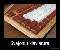 Svajoniu klaviatura - 