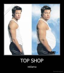 TOP SHOP - reklama
