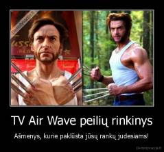 TV Air Wave peilių rinkinys - Ašmenys, kurie paklūsta jūsų rankų judesiams!