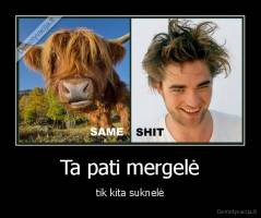 Ta pati mergelė - tik kita suknelė