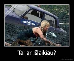 Tai ar išlaikiau? - 