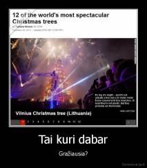 Tai kuri dabar - Gražiausia?