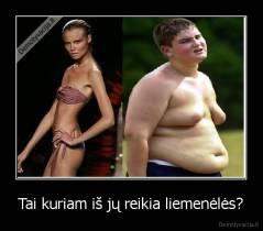 Tai kuriam iš jų reikia liemenėlės? - 
