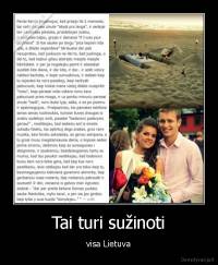 Tai turi sužinoti - visa Lietuva