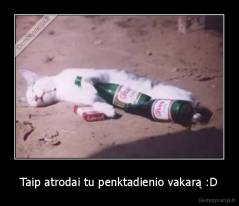 Taip atrodai tu penktadienio vakarą :D - 