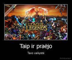 Taip ir praėjo - Tavo vaikystė