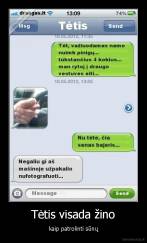 Tėtis visada žino - kaip patrolinti sūnų