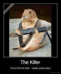 The Killer - Chuck Norris pelė - visada pasiruošus